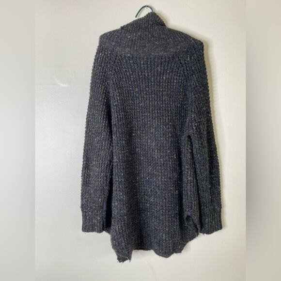 Free People Dylan Turtleneck Sweater Pullover thick chunky ribbed long sleeve - Picture 5 of 5